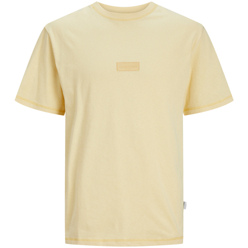Abbigliamento Uomo T-shirt & Polo Jack & Jones 12234809 Giallo