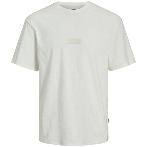 Abbigliamento Uomo T-shirt & Polo Jack & Jones 12234809 Bianco