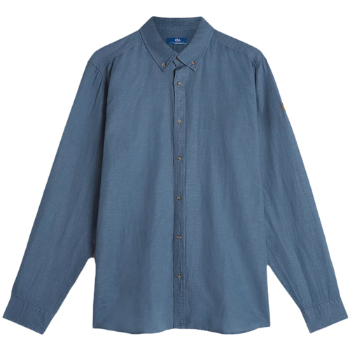 Abbigliamento Uomo Camicie maniche lunghe TBS LINERCHE Blu