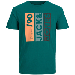Abbigliamento Uomo T-shirt & Polo Jack & Jones 12255044 Verde