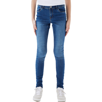 Abbigliamento Bambina Jeans skynny Name it 13208871 Blu
