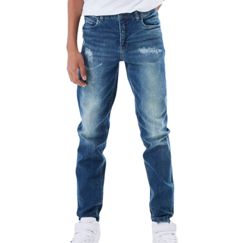 Abbigliamento Bambino Jeans dritti Name it 13204596 Blu
