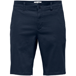 Abbigliamento Uomo Shorts / Bermuda Only & Sons  22026607 Blu