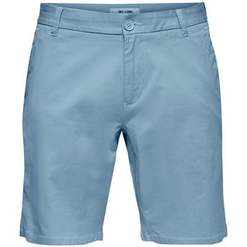 Abbigliamento Uomo Shorts / Bermuda Only & Sons  22018237 Blu