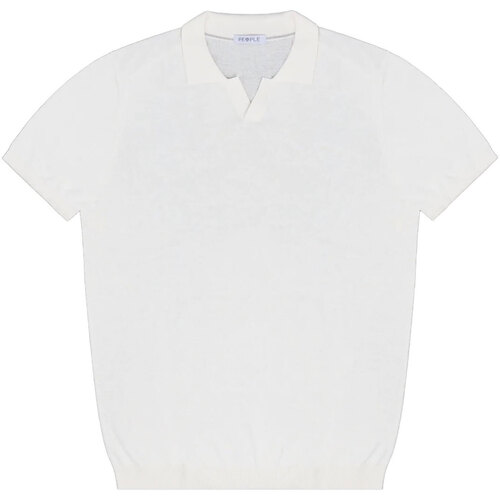 Abbigliamento Uomo T-shirts a maniche lunghe People Of Shibuya MAGLIA UOMO Bianco