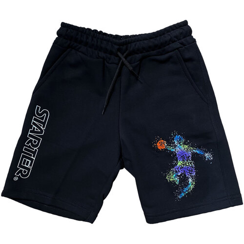 Abbigliamento Bambino Shorts / Bermuda Starter SHORT BOYS Nero