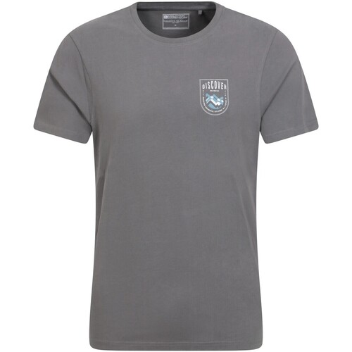 Abbigliamento Uomo T-shirts a maniche lunghe Mountain Warehouse Discover Snowdon Grigio