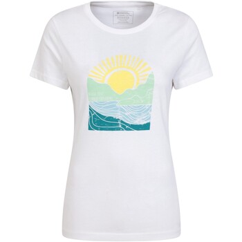 Abbigliamento Donna T-shirts a maniche lunghe Mountain Warehouse Never Lost Bianco