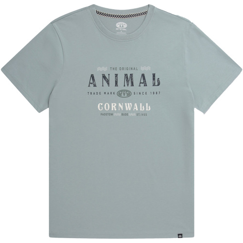 Abbigliamento Uomo T-shirts a maniche lunghe Animal Jacob Blu
