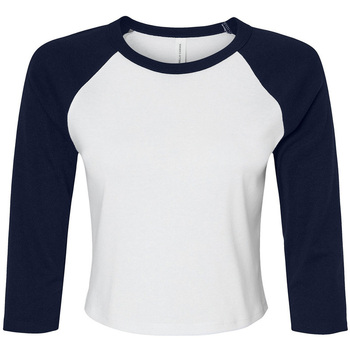 Abbigliamento Donna T-shirts a maniche lunghe Bella + Canvas PC6985 Bianco