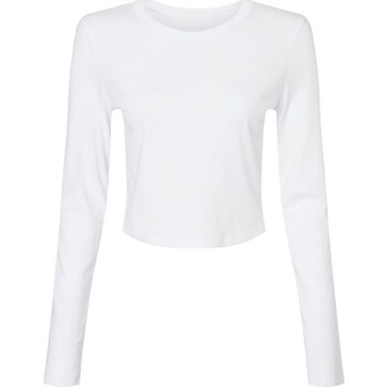 Abbigliamento Donna T-shirts a maniche lunghe Bella + Canvas RW10101 Bianco