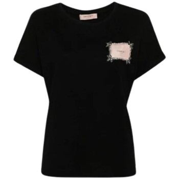Abbigliamento Donna T-shirt maniche corte Twin Set  Nero