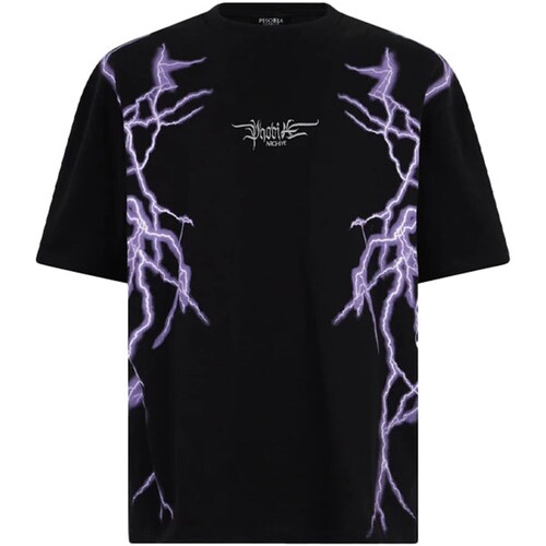 Abbigliamento Uomo T-shirt maniche corte Phobia PH00557 Nero