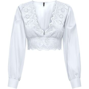 Abbigliamento Donna Top / T-shirt senza maniche Only 15313170 LOU-BRIGHT WHITE Bianco