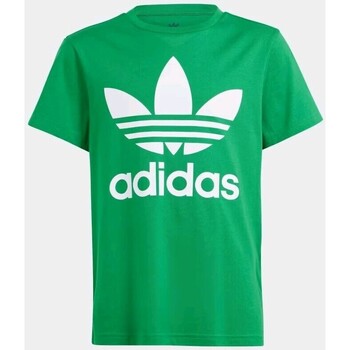 Abbigliamento Bambino T-shirt & Polo adidas Originals IN8450 Verde