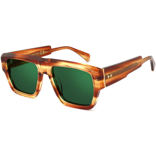 Orologi & Gioielli Occhiali da sole Xlab WRANGEL Occhiali da sole, Marrone/Verde, 54 mm Marrone