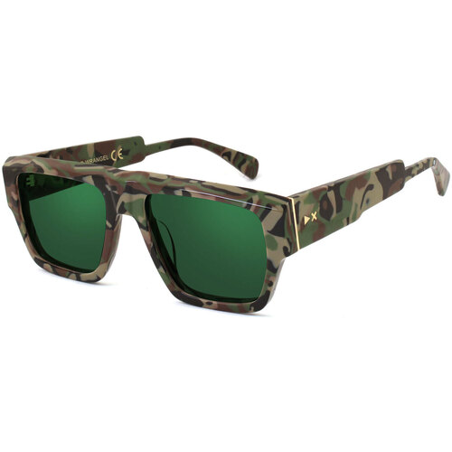 Orologi & Gioielli Occhiali da sole Xlab WRANGEL Occhiali da sole, Verde/Verde, 54 mm Verde
