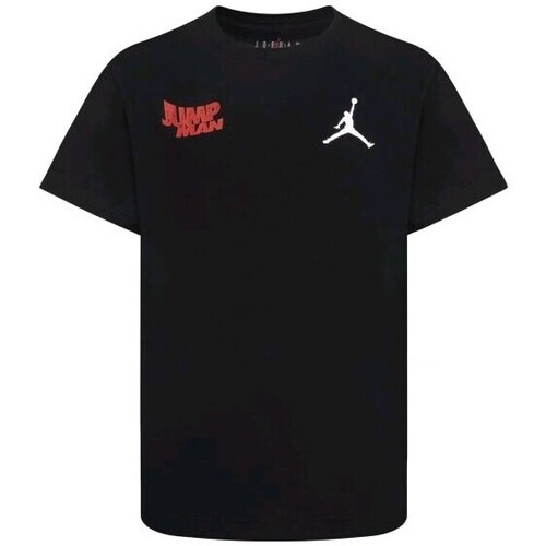 Abbigliamento Bambino T-shirt & Polo Nike 95D120-023 Nero