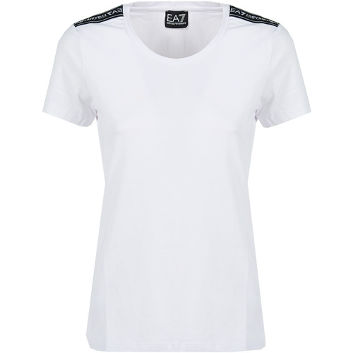 Abbigliamento Donna T-shirt & Polo Emporio Armani EA7 3DTT44 TJ6SZ 1100 Bianco