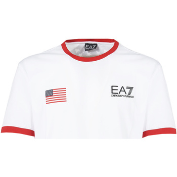 Abbigliamento Uomo T-shirt & Polo Emporio Armani EA7 3DPT33 PJ7CZ 0105 White usa
