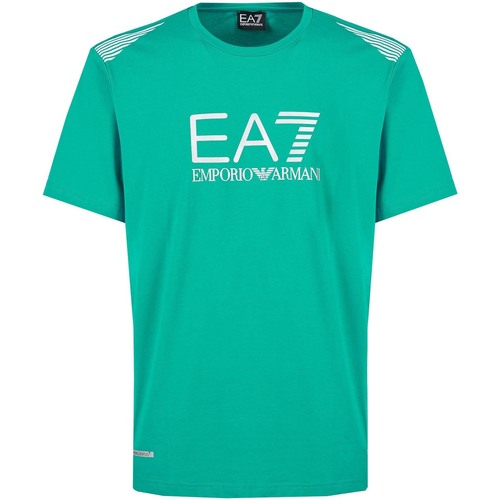 Abbigliamento Uomo T-shirt & Polo Emporio Armani EA7 3DPT29 PJULZ 1815 Spectra green