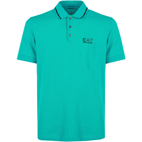 Abbigliamento Uomo T-shirt & Polo Emporio Armani EA7 8NPF06 PJ04Z 1815 Spectra green