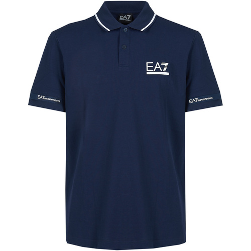 Abbigliamento Uomo T-shirt & Polo Emporio Armani EA7 3DPF19 PJ04Z 1554 Blu