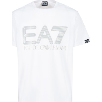 Abbigliamento Uomo T-shirt & Polo Emporio Armani EA7 3DPT37 PJMUZ 1100 Bianco