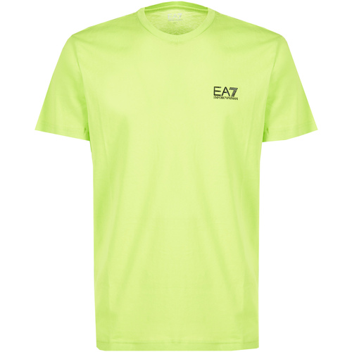 Abbigliamento Uomo T-shirt & Polo Emporio Armani EA7 8NPT51 PJM9Z 1873 Acid lime