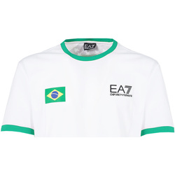 Abbigliamento Uomo T-shirt & Polo Emporio Armani EA7 3DPT33 PJ7CZ 0106 White brazil