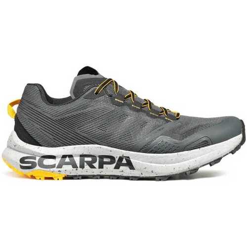 Scarpe Uomo Running / Trail Scarpa SPIN PLANET ANTRACITE SAFFRON  33063-350-5 Grigio