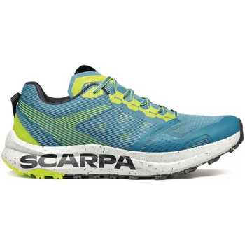 Scarpe Uomo Running / Trail Scarpa SPIN PLANET BLU LIME 33063-350-3 Blu