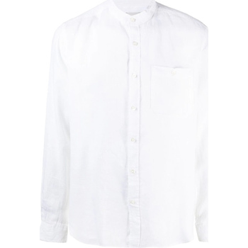 Abbigliamento Uomo Camicie maniche lunghe Woolrich cfwosi0105mrut3372-8041 Bianco