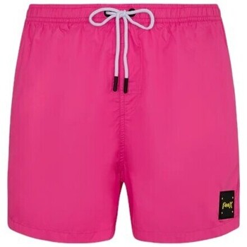 Abbigliamento Uomo Shorts / Bermuda F * * K Shorts Uomo Fuxia Fk24-2002ff Rosa