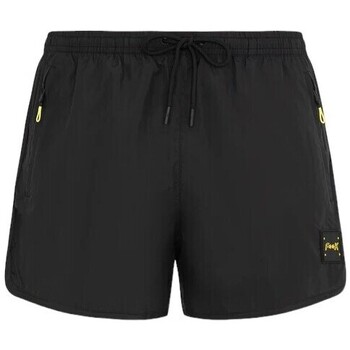 Abbigliamento Uomo Shorts / Bermuda F * * K Shorts Uomo Nero Fk24-2003bk Nero