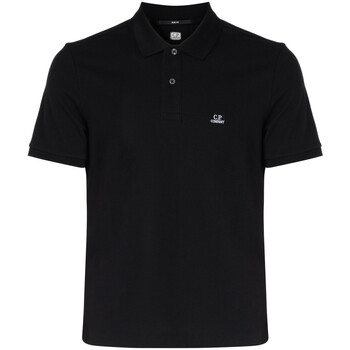 Abbigliamento T-shirt & Polo C.p. Company Polo  in cotone stretch nero Altri