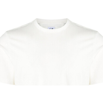 Abbigliamento T-shirt & Polo C.p. Company T-shirt girocollo  in cotone bianco Altri