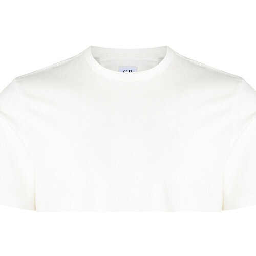 Abbigliamento T-shirt & Polo C.p. Company T-shirt girocollo  in cotone bianco Altri