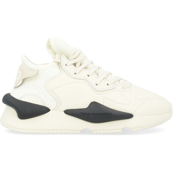 Scarpe Sneakers Y-3 Sneaker Kaiwa in pelle bianca e nera Altri