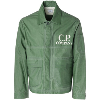 Abbigliamento Giacche C.p. Company Giacca  Toob in tessuto tecnico verde Verde