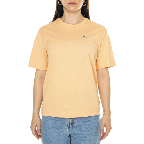 Abbigliamento Donna T-shirt & Polo Lacoste T-Shirt IXY Orange Arancio