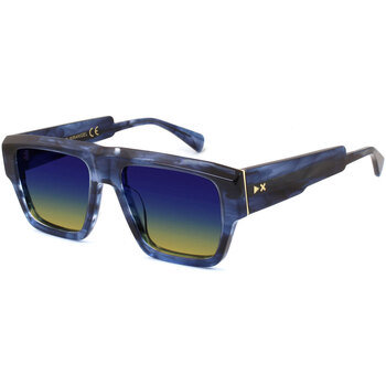 Orologi & Gioielli Occhiali da sole Xlab WRANGEL Occhiali da sole, Blu/Cobalto giallo, 54 mm Blu