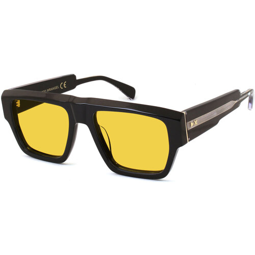 Orologi & Gioielli Occhiali da sole Xlab WRANGEL Occhiali da sole, Nero/Giallo, 54 mm Nero