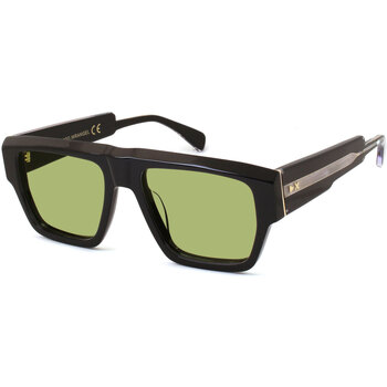 Orologi & Gioielli Occhiali da sole Xlab WRANGEL Occhiali da sole, Nero/Verde, 54 mm Nero