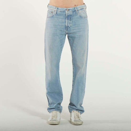 Abbigliamento Uomo Jeans Replay Replay jeans regular denim chiaro Blu
