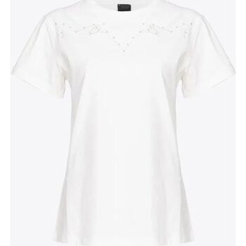Abbigliamento Donna T-shirt & Polo Pinko VANILLA SKY 103730 A1XR-Z05 Bianco