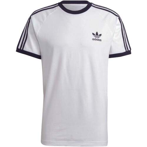 Abbigliamento Uomo T-shirt & Polo adidas Originals 3-Stripes Tee Bianco