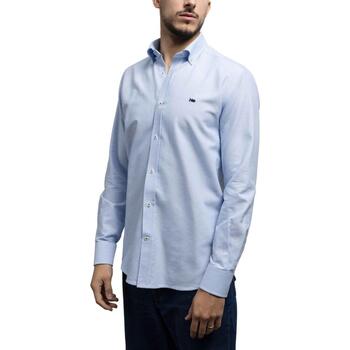 Abbigliamento Uomo Camicie maniche lunghe Klout  Blu