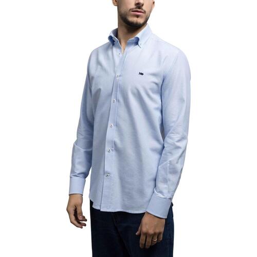 Abbigliamento Uomo Camicie maniche lunghe Klout  Blu