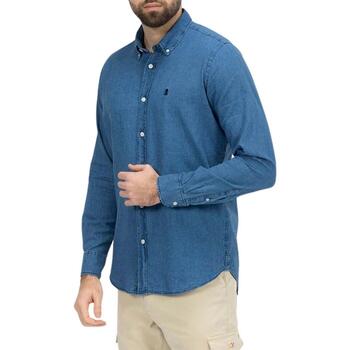 Abbigliamento Uomo Camicie maniche lunghe Elpulpo  Blu